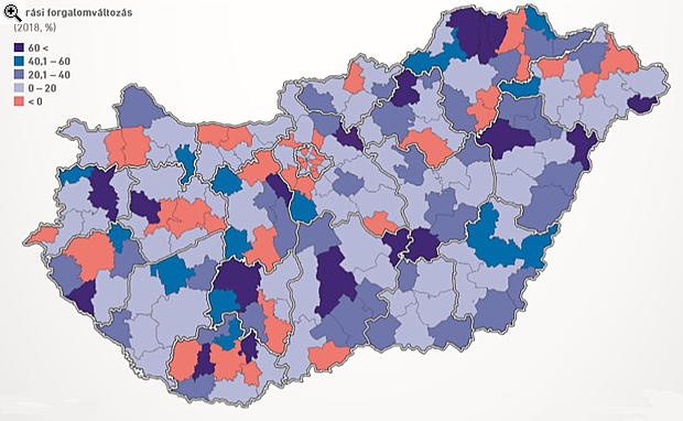 Térképen mutatjuk meg, hogy hol adják el a legtöbb lakást Magyarországon