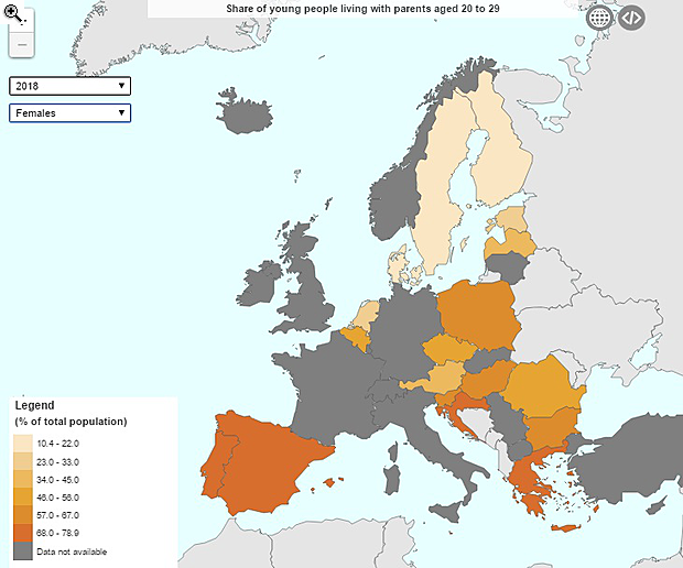 Magyar huszonévesek százezrei laknak még a szüleikkel - Sokkal többen, mint gondolnánk